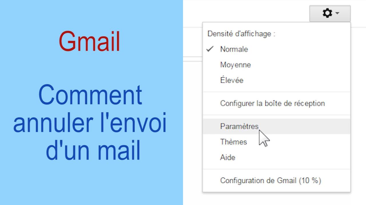 Astuce Gmail Comment annuler l
