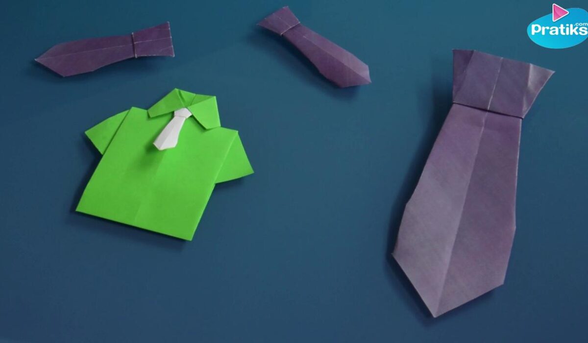 comment faire une cravate en carton