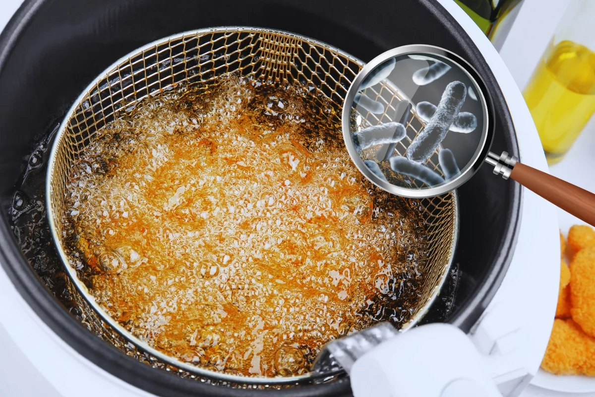 Comment rendre Une friteuse sale est une menace Une friteuse sale est une  menace pour votre santé. Voici 7 astuces pour la nettoyer correctement  !votre santé. Voici 7 astuces pour la nettoyer