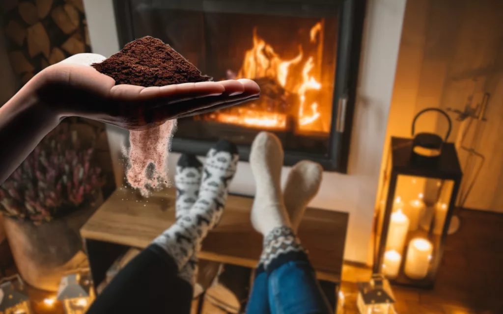 Allume-feu naturel et écologique au marc de café recyclé 🔥