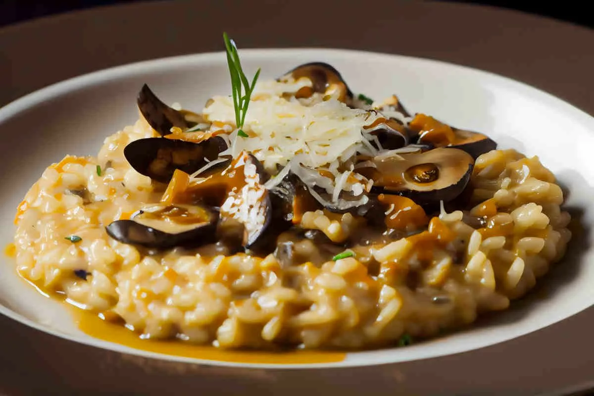 Risotto aux champignons