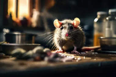 Chasse Aux Rats Dans La Cuisine