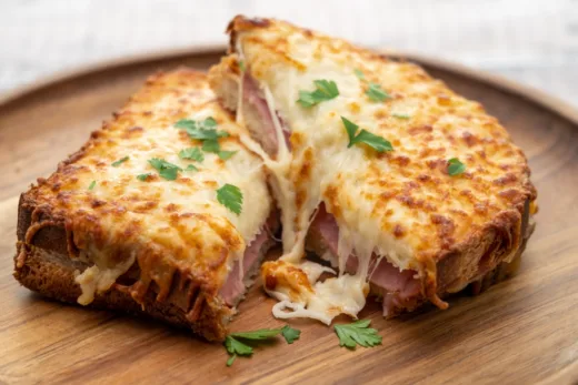 Un Croque Monsieur Aux Truffes Revisité Pour Noël La Recette Signée Cyril Lignac