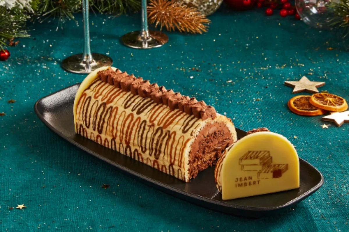 Bûche De Noël Au Caramel Par Jean Imbert À Carrefour