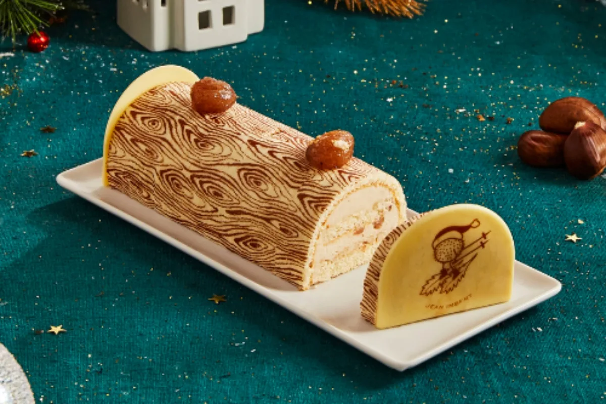 Bûche De Noël Aux Marrons Par Jean Imbert À Carrefour