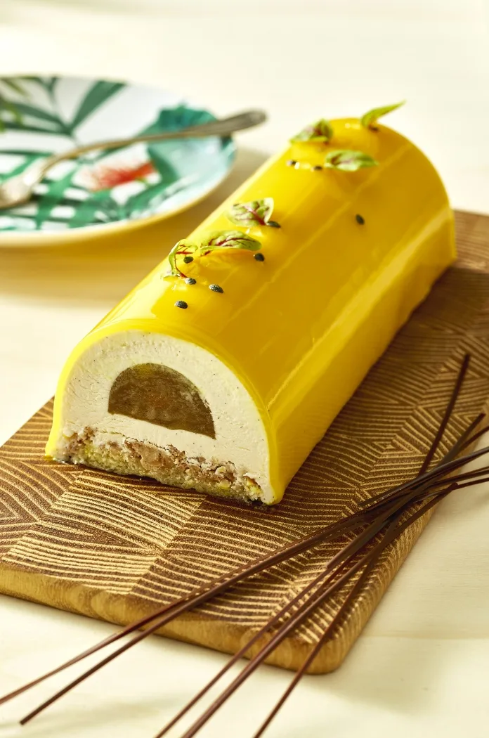 Buche Vegan À La Mangue