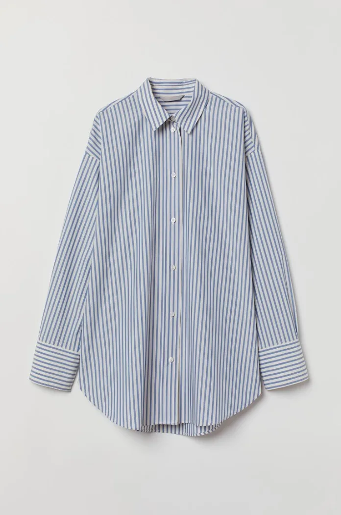 Chemise à Surpiqûres H&m