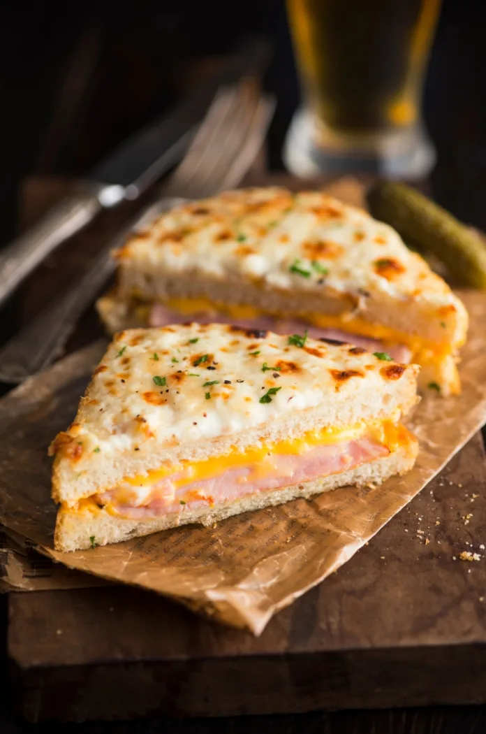 Croque Monsieur à L'air Fryer