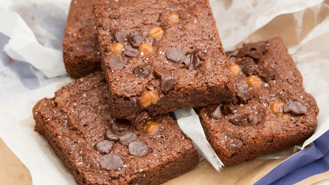 Brownies Au Caramel Salé 