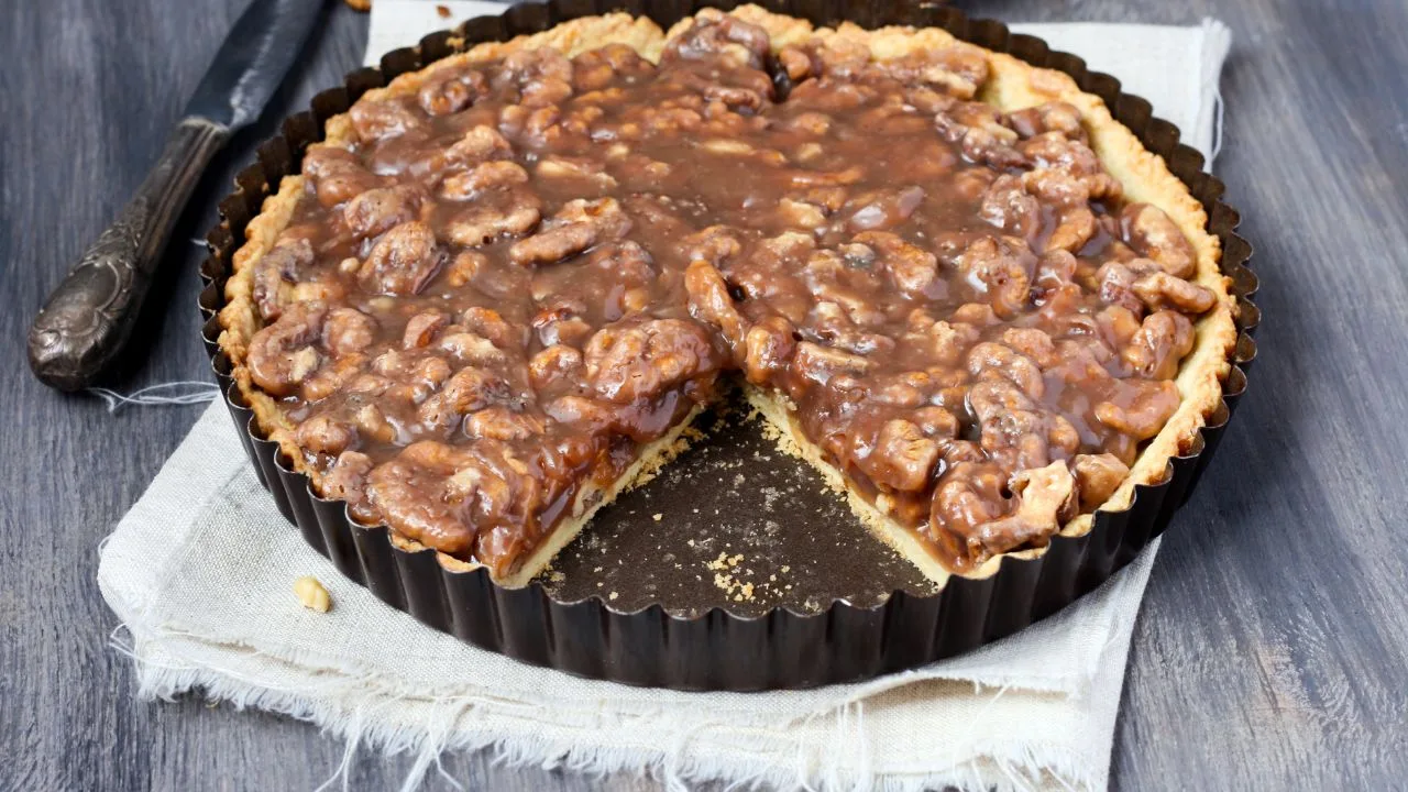 Tarte Au Caramel Et Aux Noix 