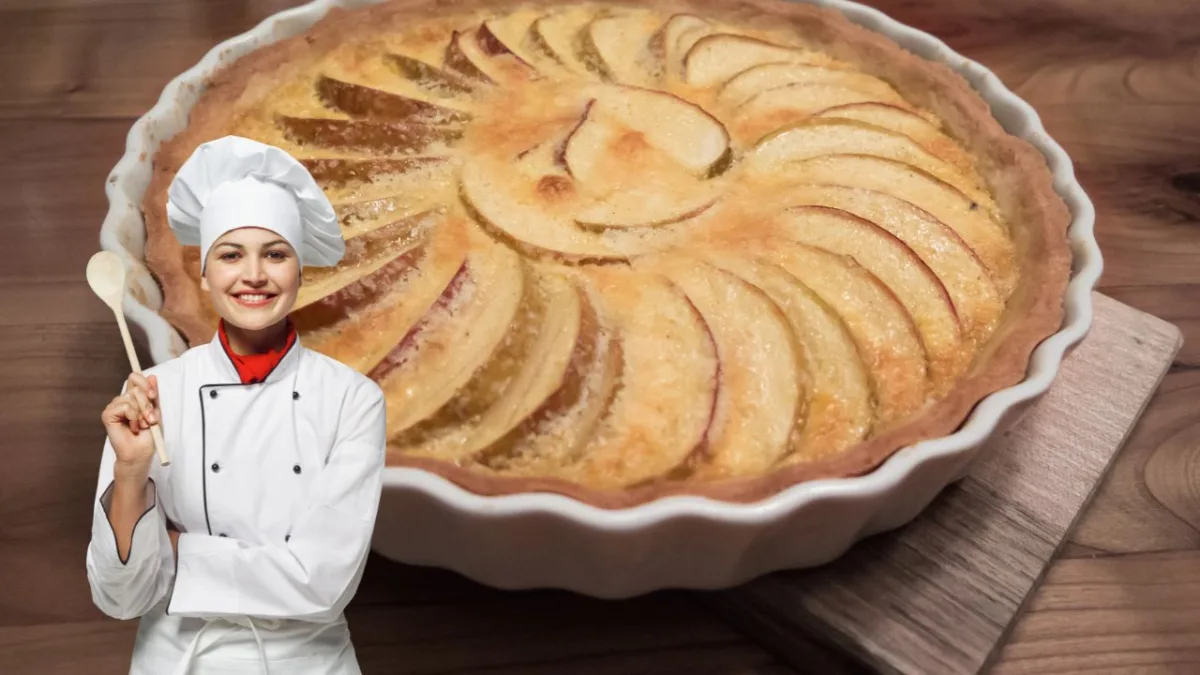 Tarte Normande Aux Pommes Dessert Fondant Gourmand