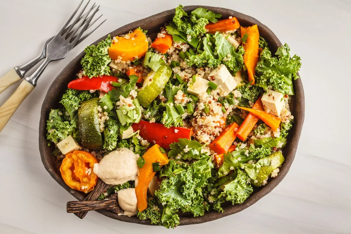 Salade Quinoa Et Légumes Grillés