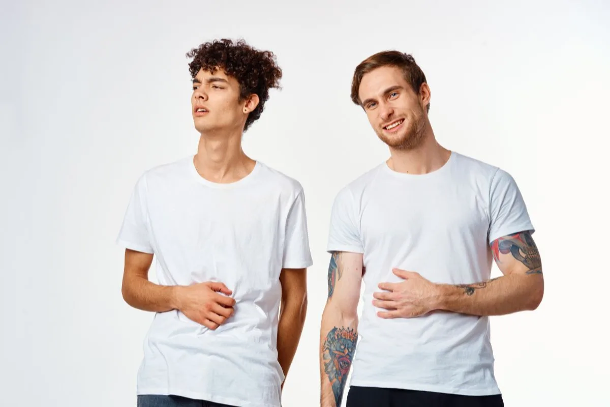 Hommes T Shirt Blanc
