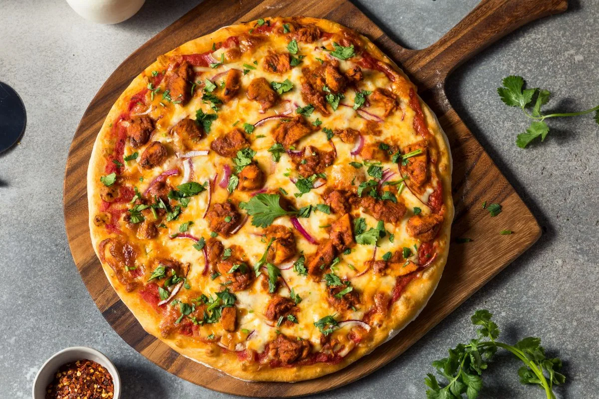 Poulet Tikka Masala Pizza