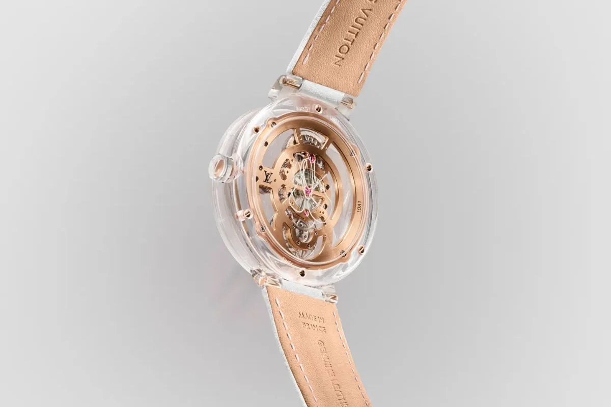 Montre Luxe Transparente Louis Vuitton