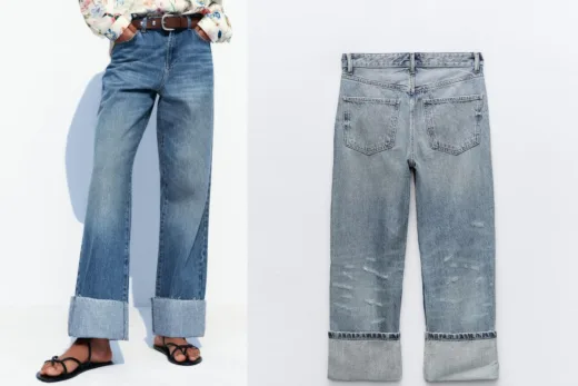 Jean Cuffed Tendance Fashionistas