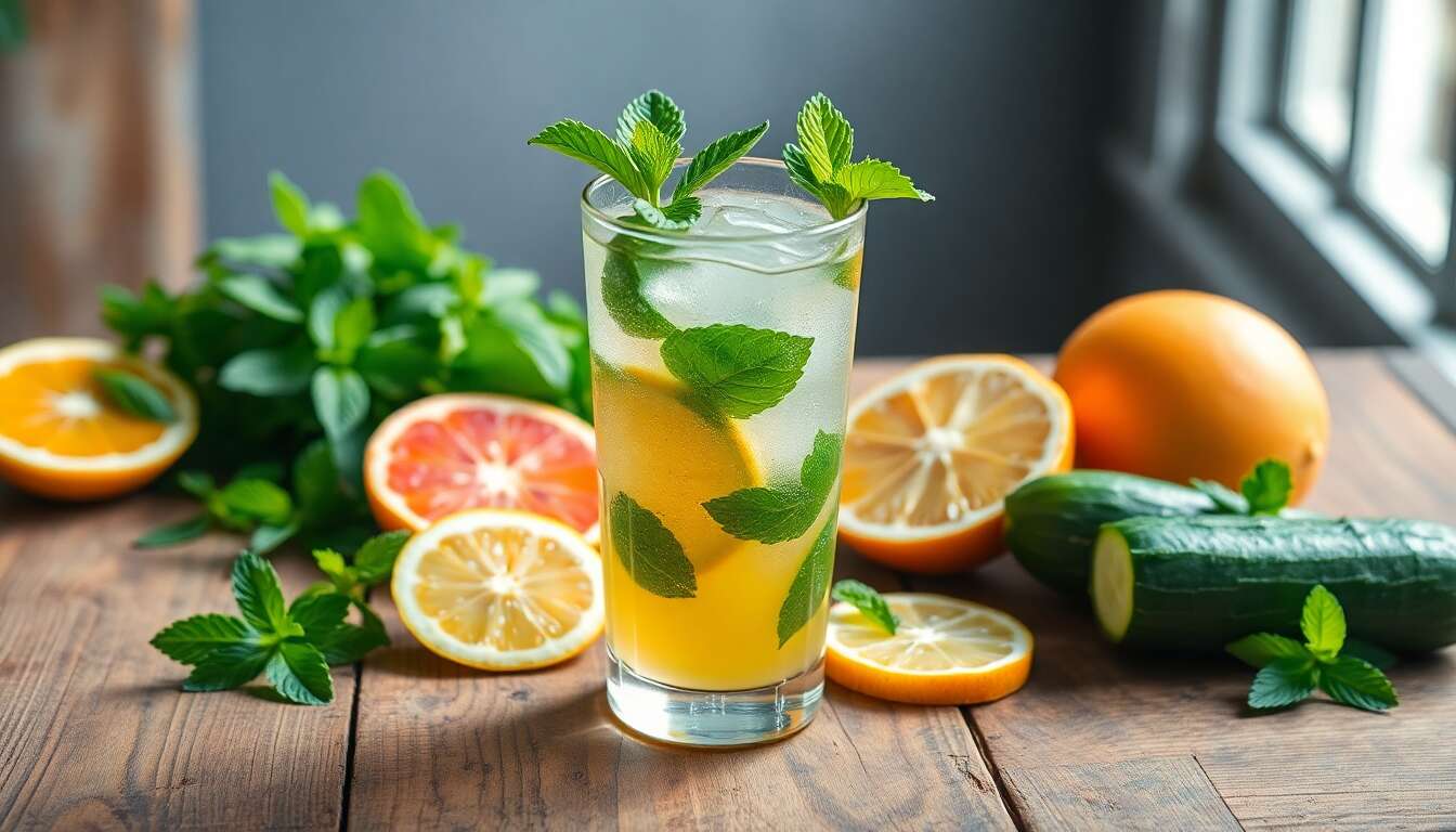 Boisson délicieuse pour réduire la cellulite