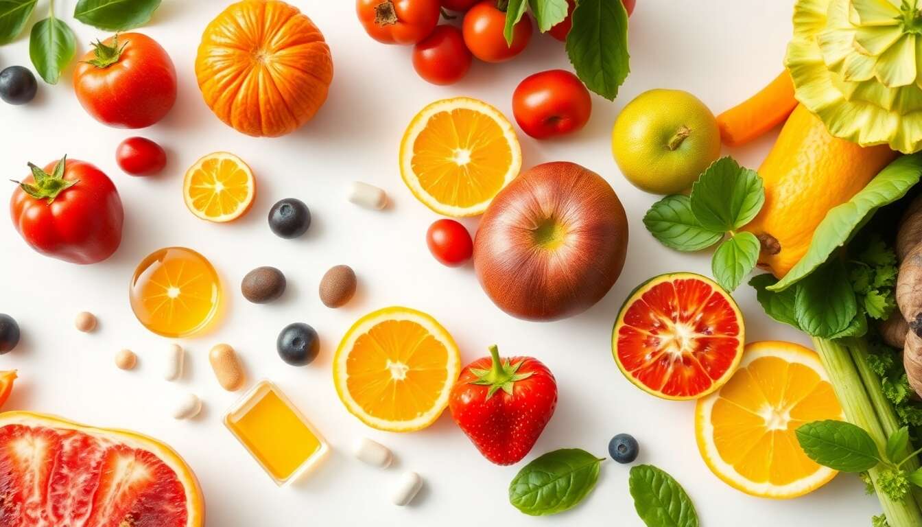 Vitamines essentielles pour une peau éclatante