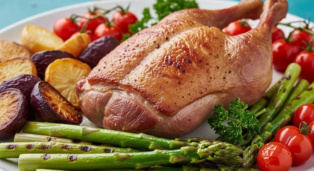 Magret De Canard Avec Accompagnement