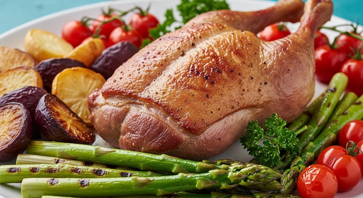 Magret De Canard Avec Accompagnement