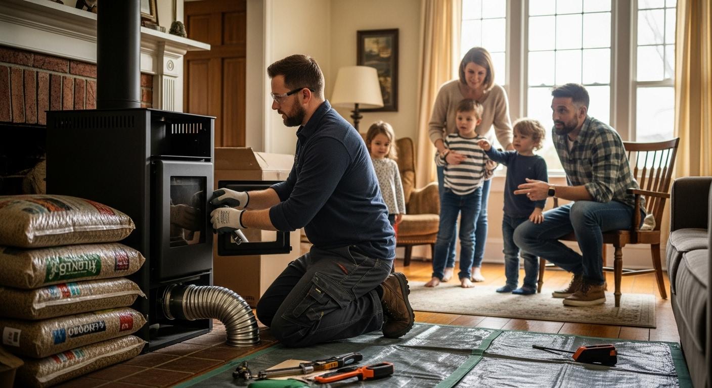 Le Principe Du Poêle À Granulés À 1 €, Comment Ça Marche Et Qui Peut En Bénéficier ?