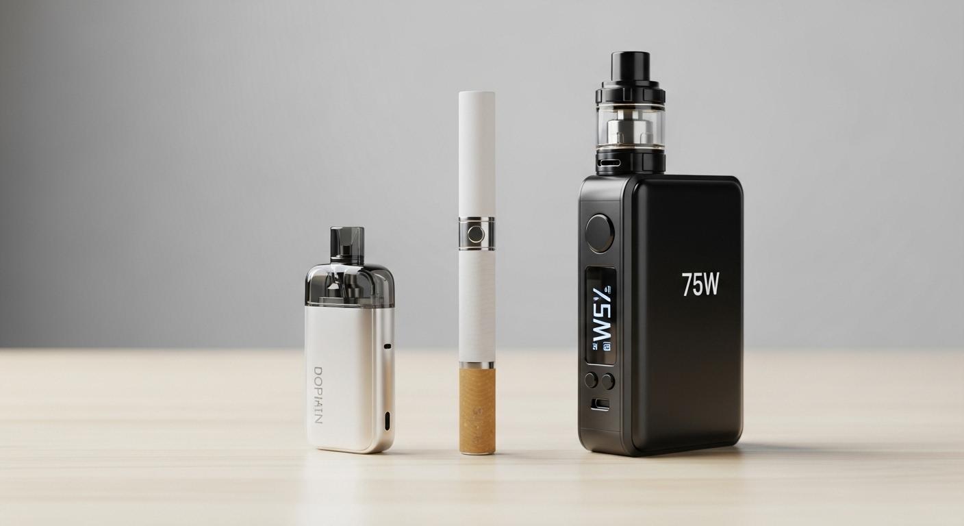 La Compréhension Des Types De Cigarettes Électroniques Pour Réussir Son Achat